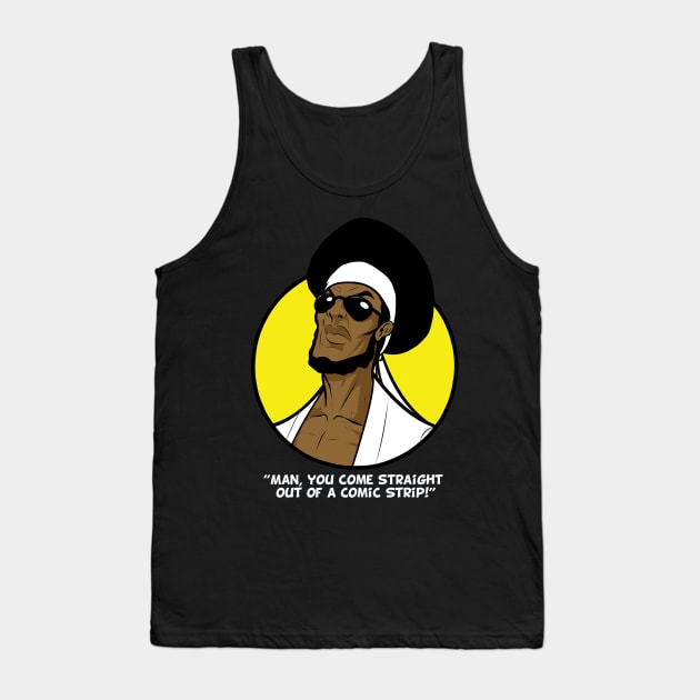 Bushido Brown Tank Top by BlackActionTeesOnDemand